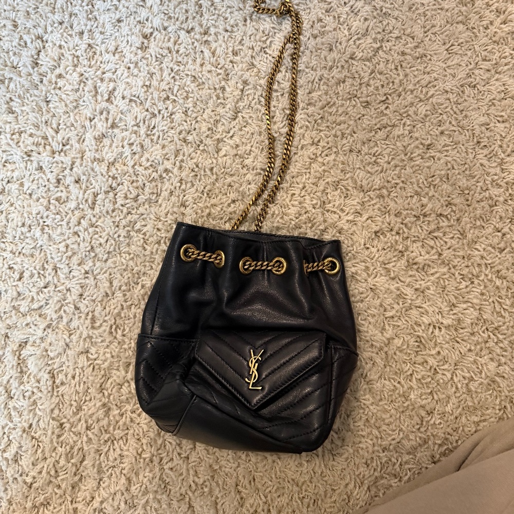 Saint Laurent Joe Mini Bucket Bag